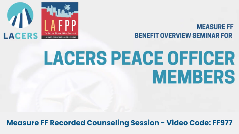 Thumbnail with text that reads Measure FF Recorded Counseling Session - Video Code FF977