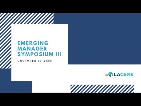 Emerging Manager Symposium