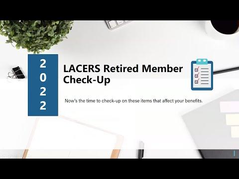 LACERS Retired Members Check-Up 2022