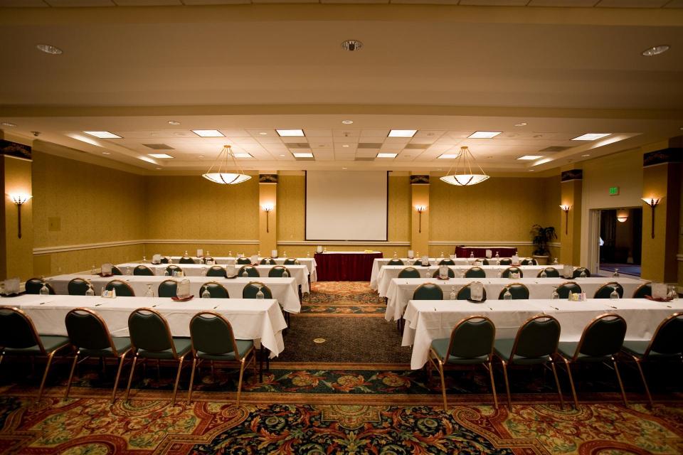 Hotel Conference Room Ready for Participants