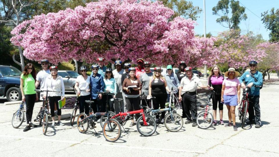 LACERS Well Champions on Bicycles