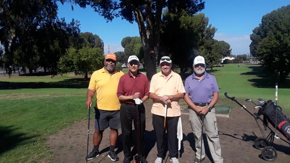 Group of golfers