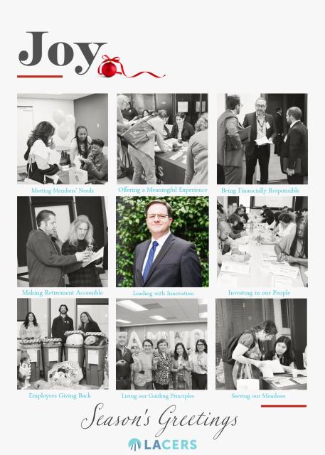 Image of LACERS Holiday Card