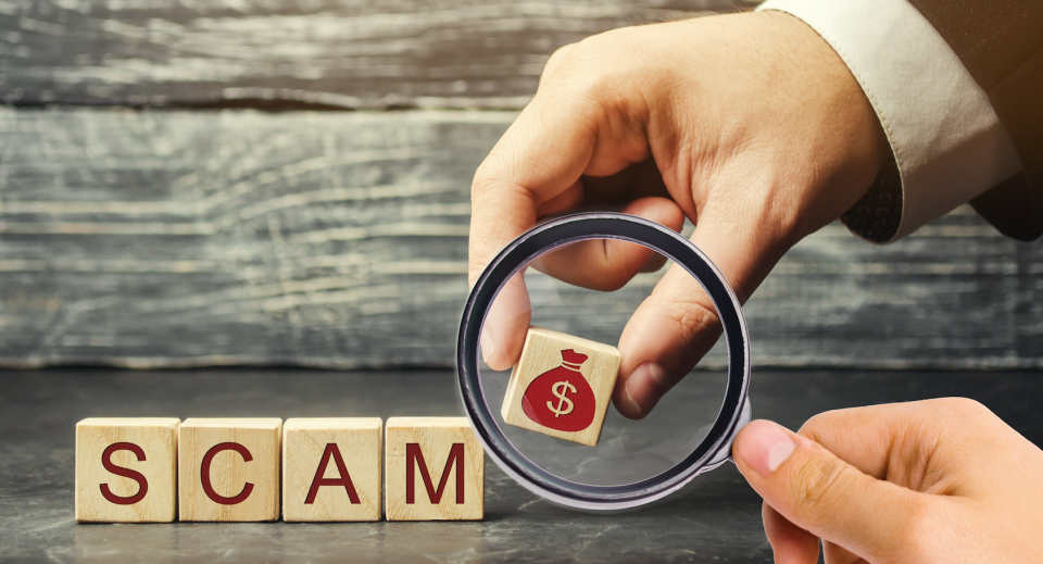 scam on small blocks