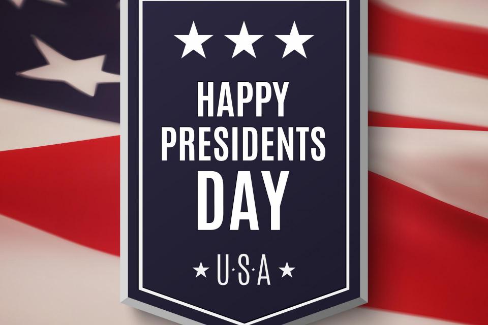 Presidents Day Holiday Banner