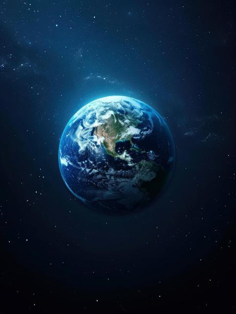 A photo of Earth