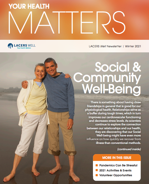 Wellness Newsletter cover